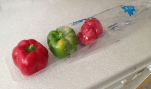 De "famøse" peberfrugter i dobbelt emballage